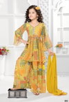 Aaradhna vol 43 - Kidswear Georgette with Digital Flower Print Lehenga For EID collection
